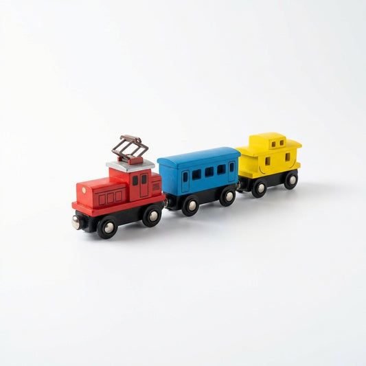 Electric Magnetic Train - 3D Building Track Cube DIY Kit STEM Toy