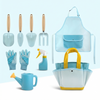 Kids Garden Tool Set - Colorful Garden Play Kit with Apron