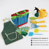 Kids Gardening Tools Set 11-Piece - Safe Outdoor Beach Garden Kit