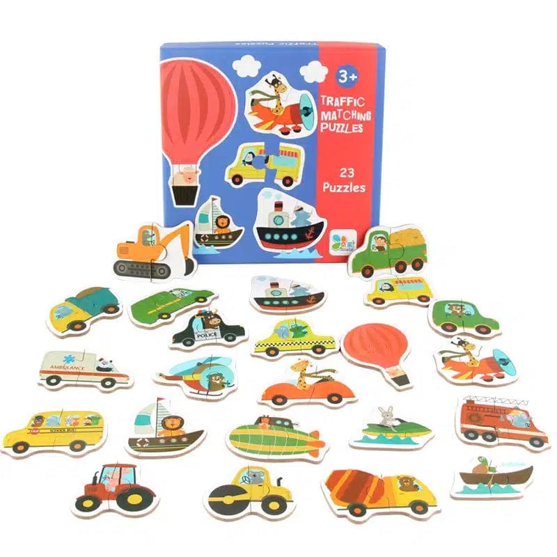 23 Two-Piece Puzzles for Children Aged 3 and Up