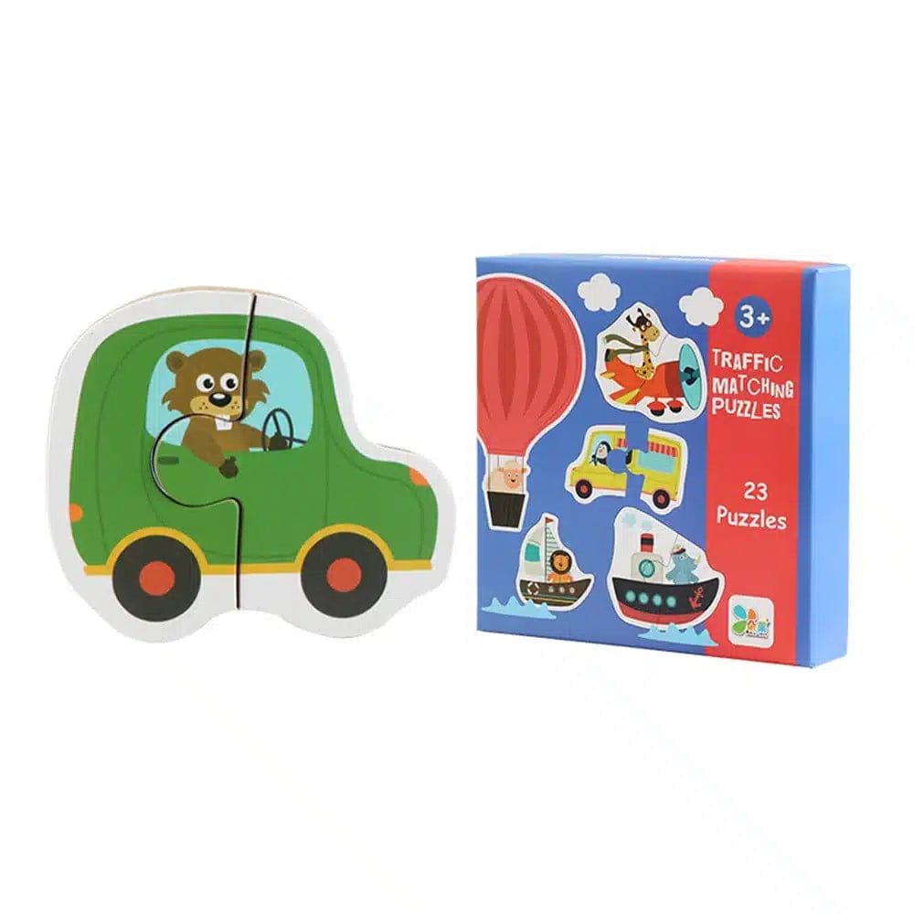 23 Two-Piece Puzzles for Children Aged 3 and Up