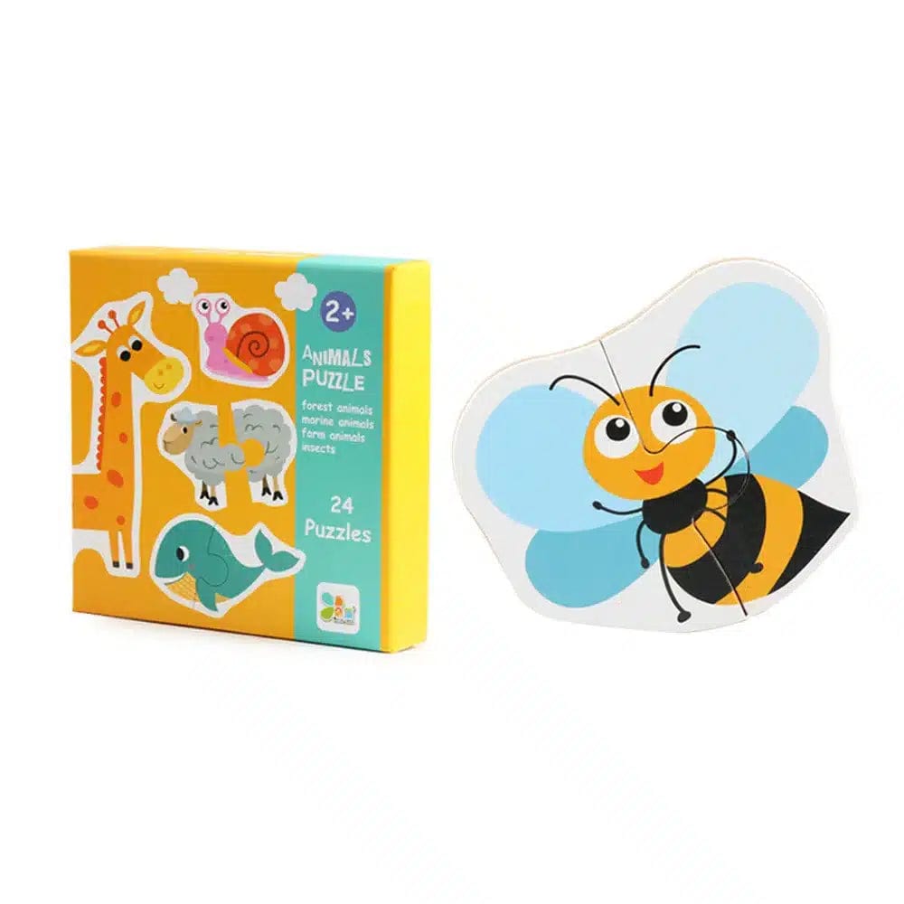 23 Two-Piece Puzzles for Children Aged 3 and Up