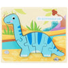 Brachiosaurus 3D Cartoon Dinosaur Wooden Puzzle