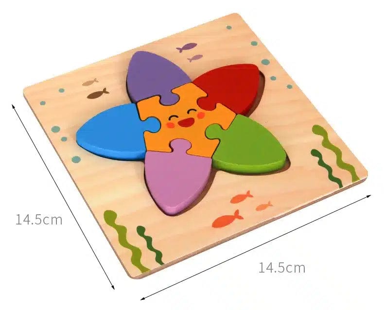 3D Wooden Puzzle Various Designs