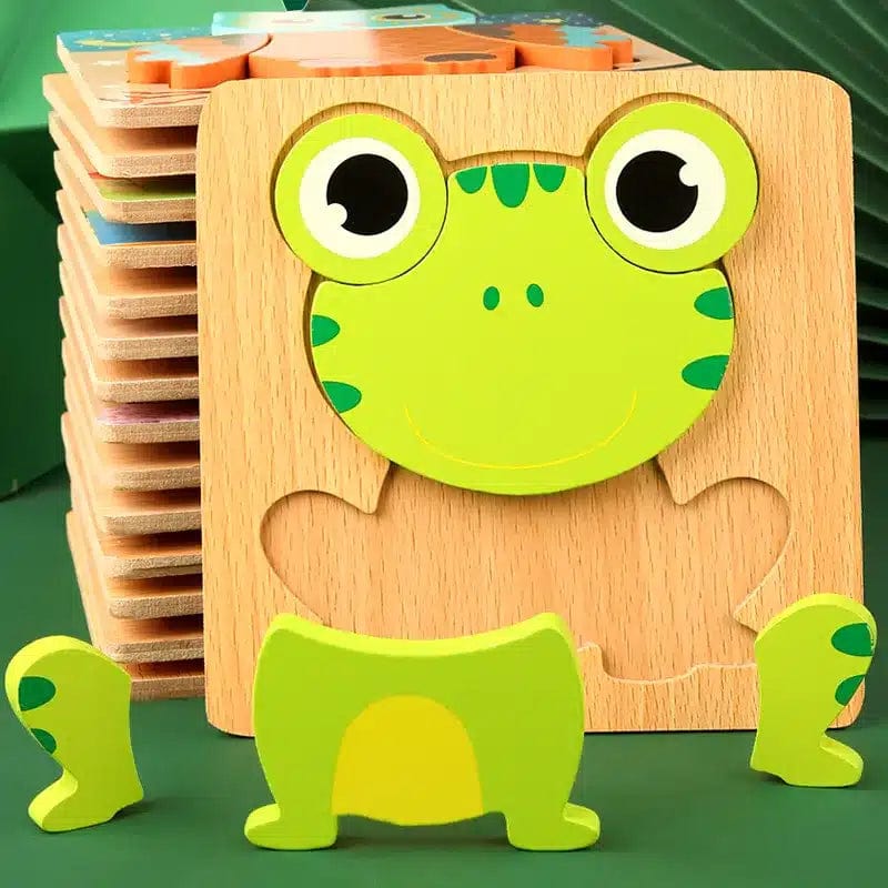 3D Wooden Puzzle Various Designs