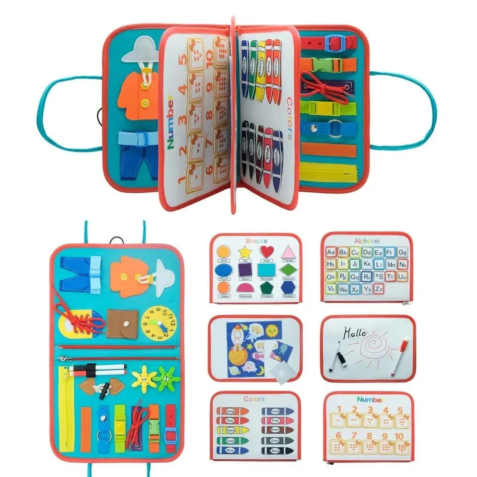Green 7-in-1 Montessori Sensory Kit
