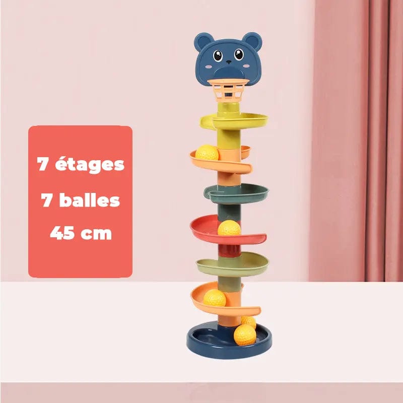 7-Level Rolling Ball Tower - 45 cm