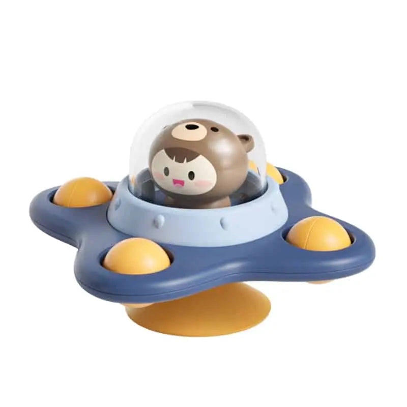 bear spaceship Bath Spinner for Bathtub