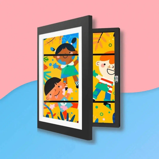 Children’s Artwork Frame | Store & Display Up to 150 Drawings - TMT
