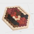 Colored Wooden Tangram