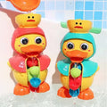 Cute Duck Shower and Bath Toy with Suction Cup