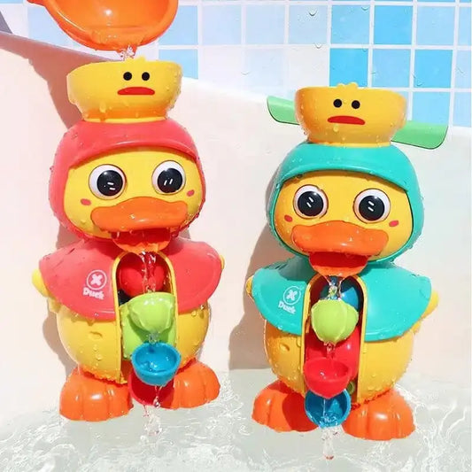 Cute Duck Shower and Bath Toy with Suction Cup