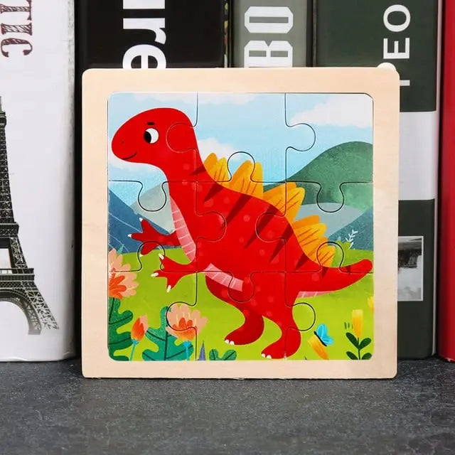 Dinosaur Wooden Puzzle