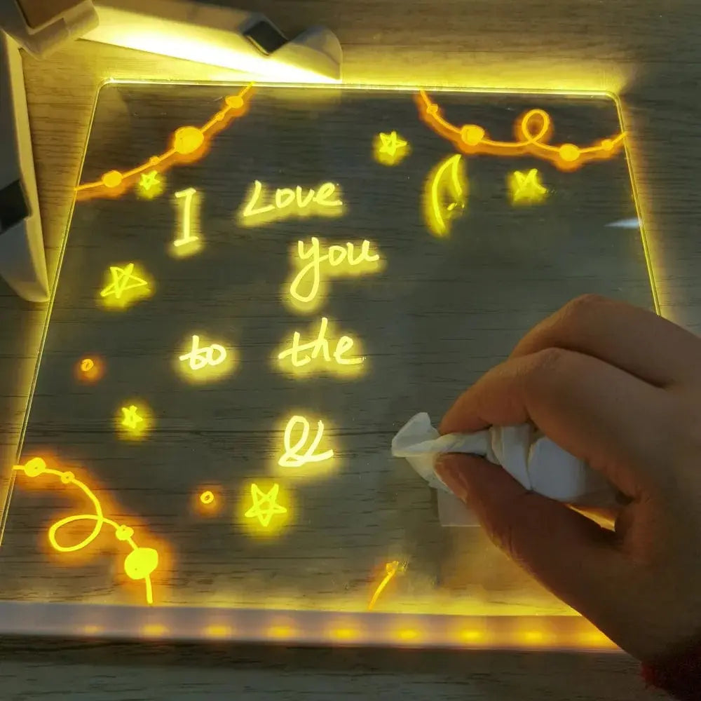 DrawLight Plus™ - Illuminated Imaginations - Drawing Board - The Montessori Toys