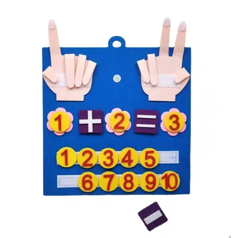 Felt Counting Hands - Learn to Count with Fingers