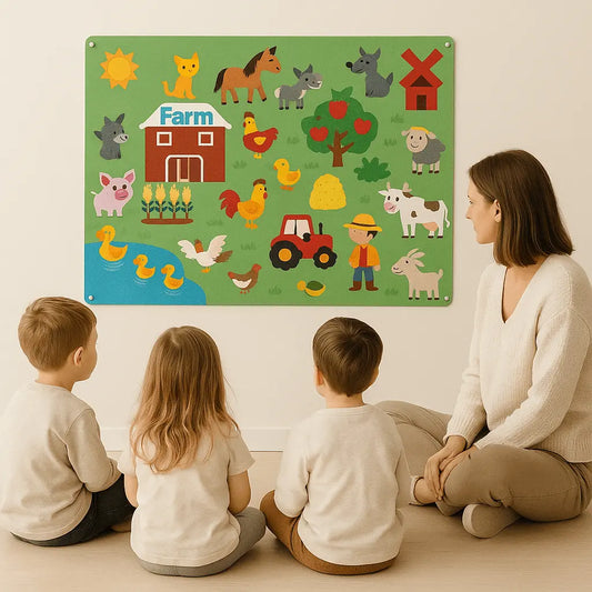 FeltBoard™ – Endless Joy of Discovery and Play! - The Montessori Toys