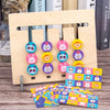 Hand-eye coordination tray animals