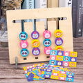Hand-eye coordination tray animals