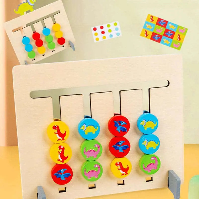 Hand-eye coordination tray animals