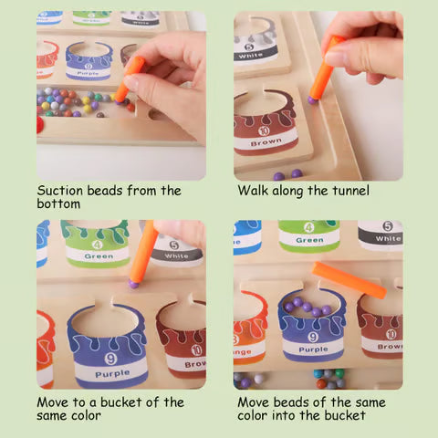 Magnetic Maze - The Montessori Toys