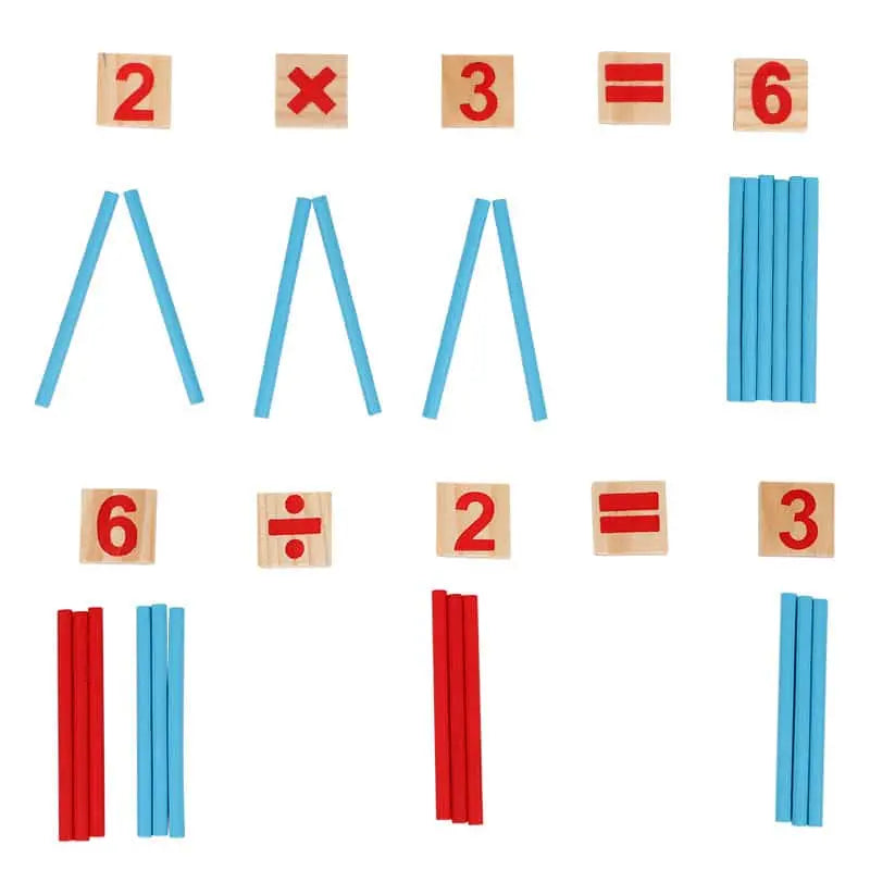 Mathematics learning sticks