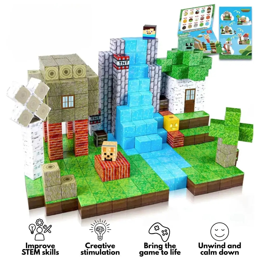 Mine Blocks - Build a world - Magnets