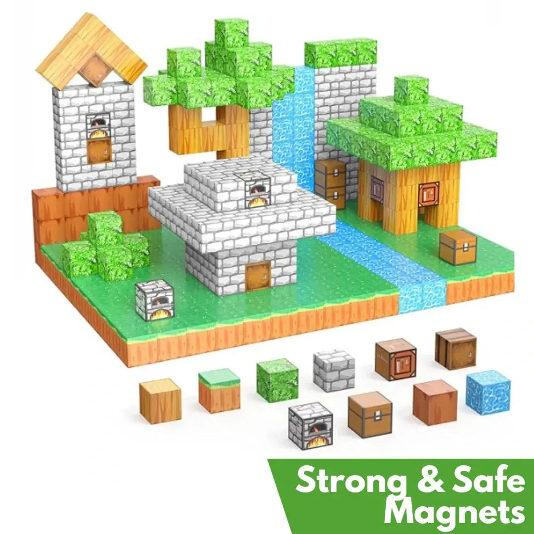 Mine Blocks - Build a world - Magnets