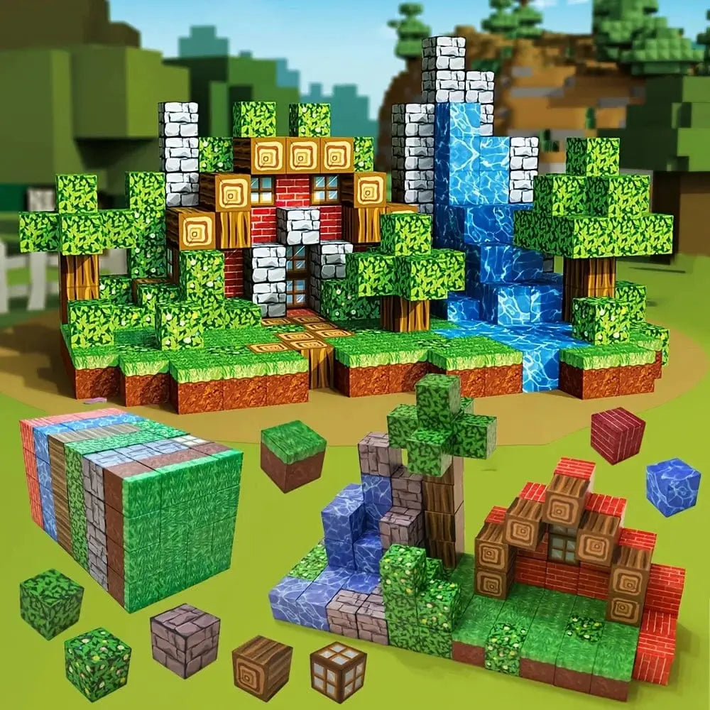 Mine Blocks - Build a world - Magnets
