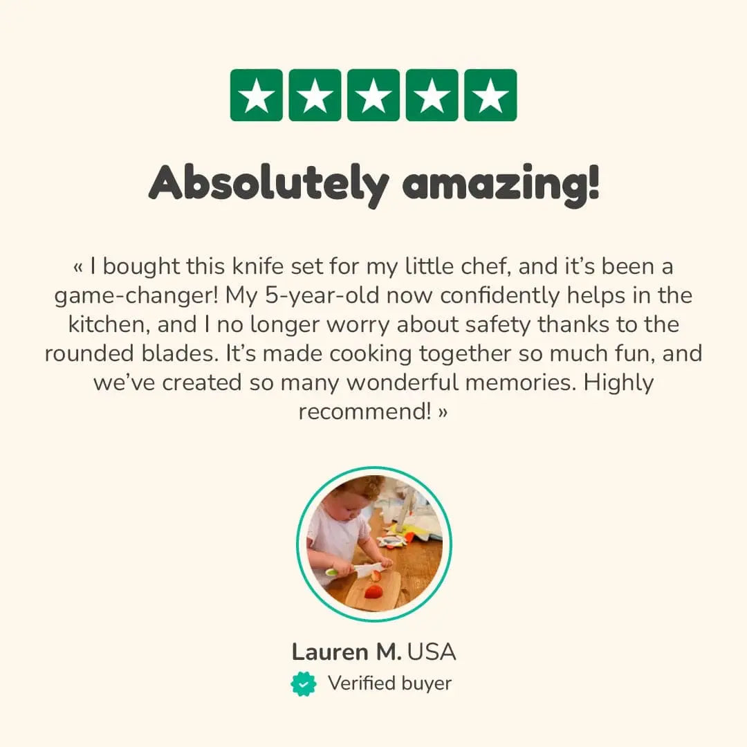 Children's Knives | 13-Piece Kitchen Set