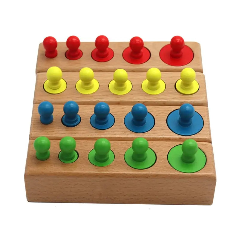Montessori volume blocks