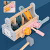 Montessori wooden toolbox