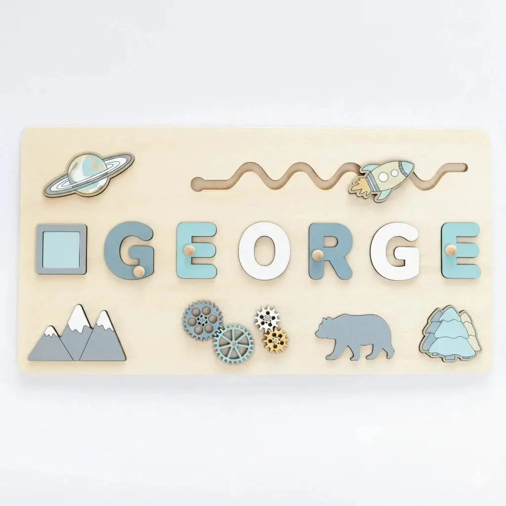 Explore Personalized Name Puzzle - Custom Made for Your Child