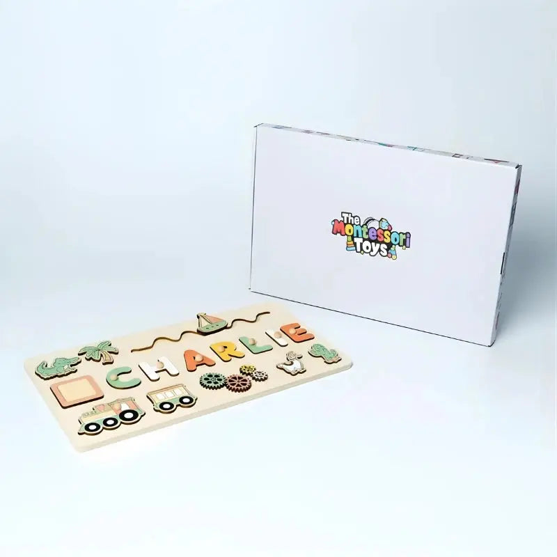Personalized Name Puzzle - Custom Made for Your Child - TMT