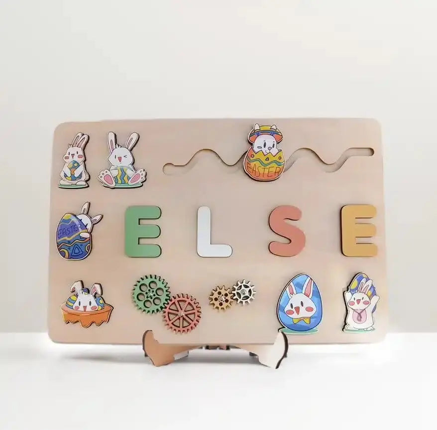 Easter Personalized Name Puzzle - Special Easter Edition