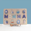 Rabbit Eggs Personalized Name Puzzle - Special Easter Edition