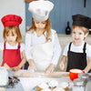 Kids Cooking Apron & Chef Hat Set