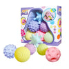 Set of 6 sensory balls for babies - Textured