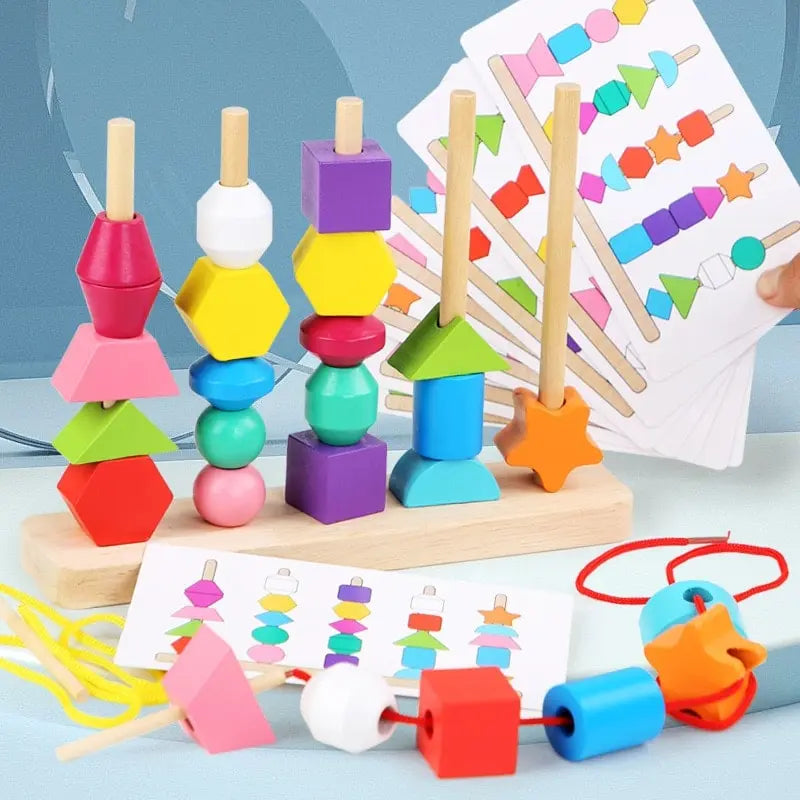 Shape Matching Game - The Montessori Toys