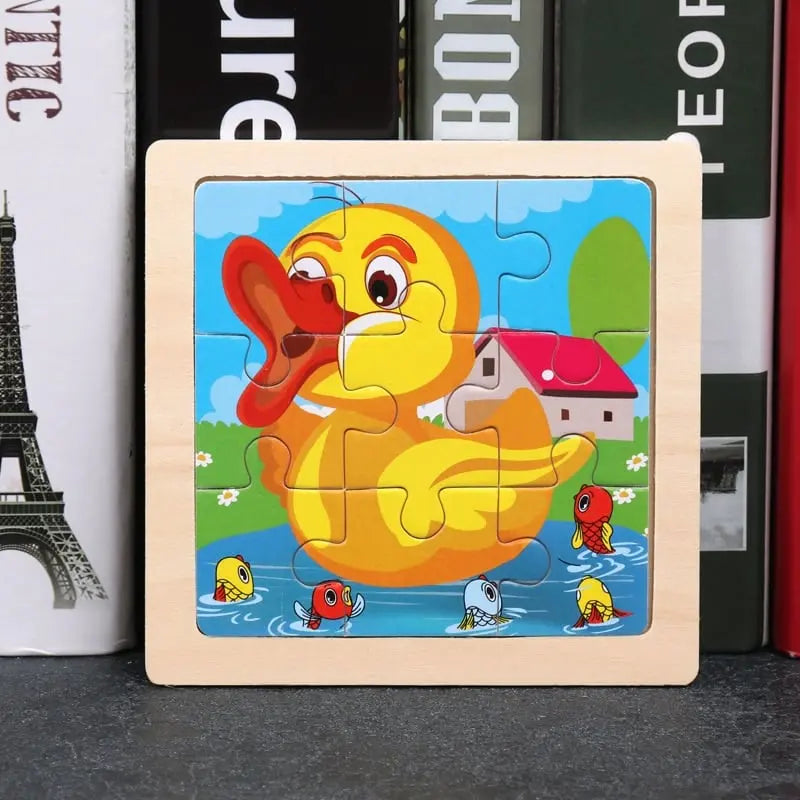 Duck Wooden Animal Puzzle