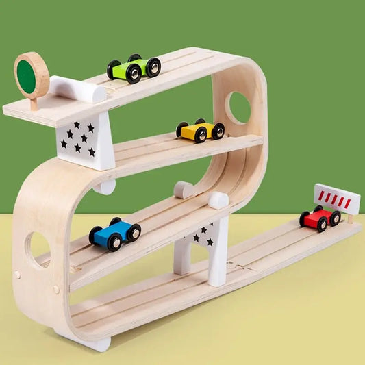 Wooden Car Circuit for Kids