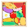 Wooden Tangram - Fruits