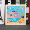Submarine Wooden Vehicle Puzzle