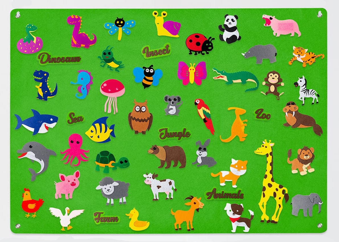 Animals FeltBoard™ – Endless Joy of Discovery and Play!