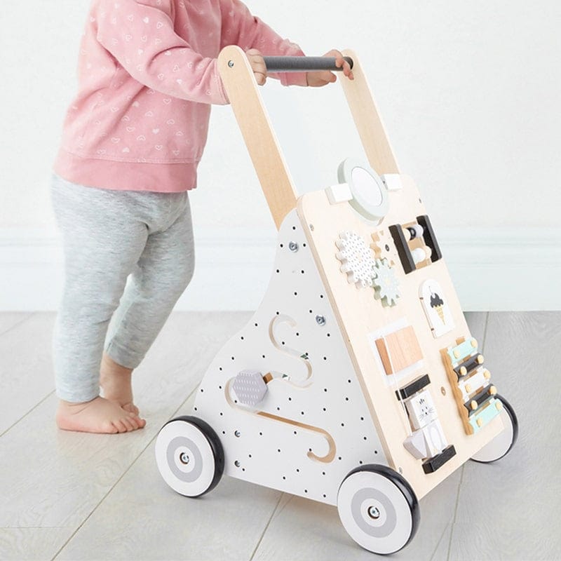 Baby walker push toy - multi-activities - Pastel colors