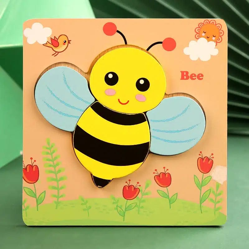 Bee 3D Wooden Puzzle Various Designs