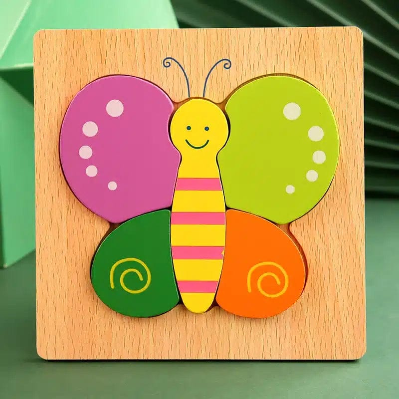 Butterfly 3D Wooden Puzzle Various Designs