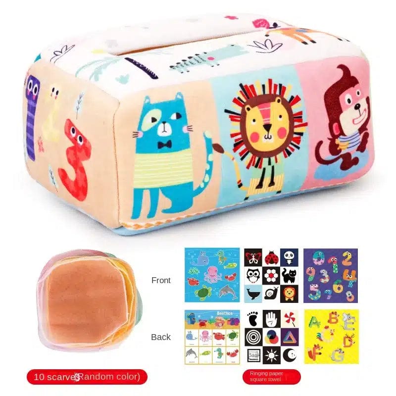 Cartoon Animals Magic Tissue Box