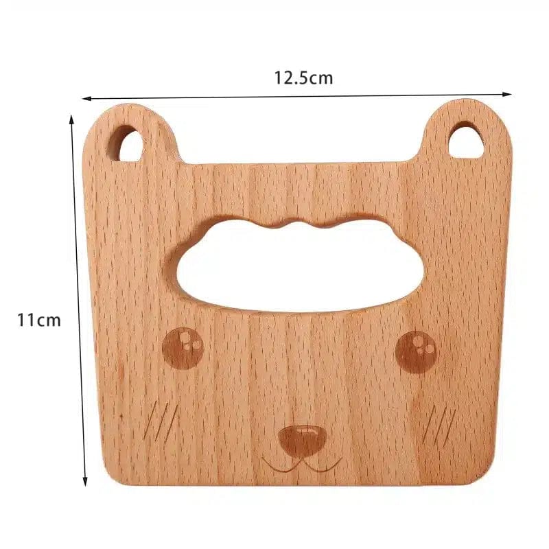 Cat style Wooden Knife for Children