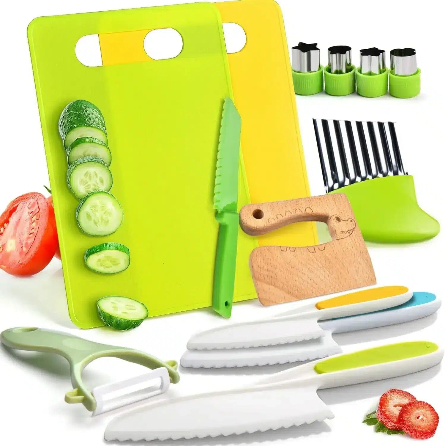 Child Knife - 13-Piece Cooking Set - From 2 Years Old