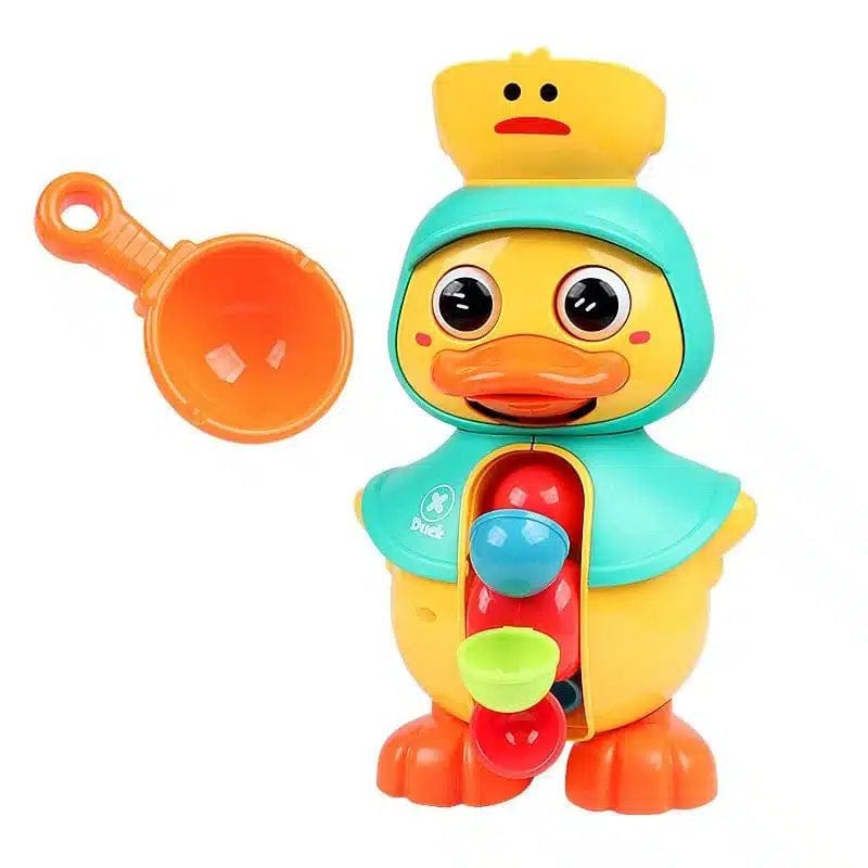 Creen Cute Duck Shower and Bath Toy with Suction Cup